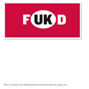 FUKD sticker
